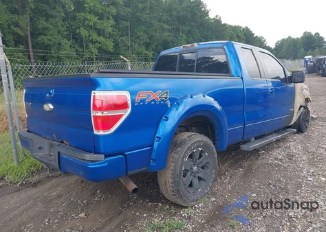 2013 Ford F-150 Fx4 from USA, damaged, VIN 1FTFX1ET9DFA33970